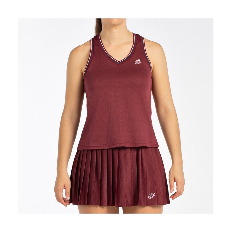 Bullpadel Aza Tank Top  Bordeaux W
