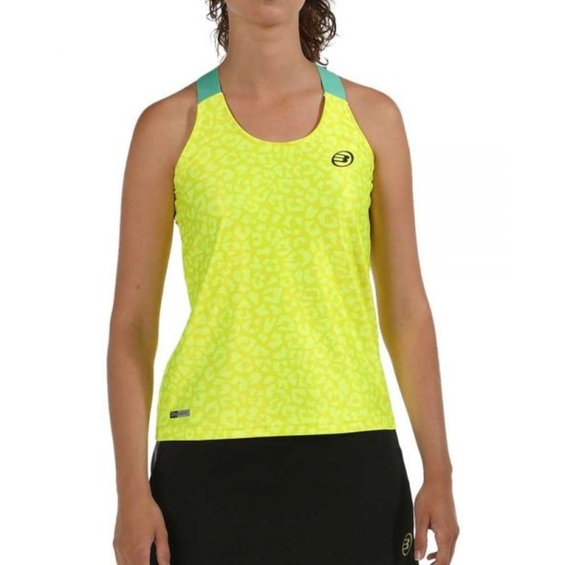 Tank Top BULLPADEL Women Blies Fluo Yellow