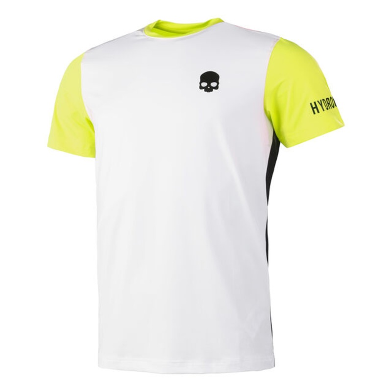 Tech Team T-Shirt Men – White, Yellow