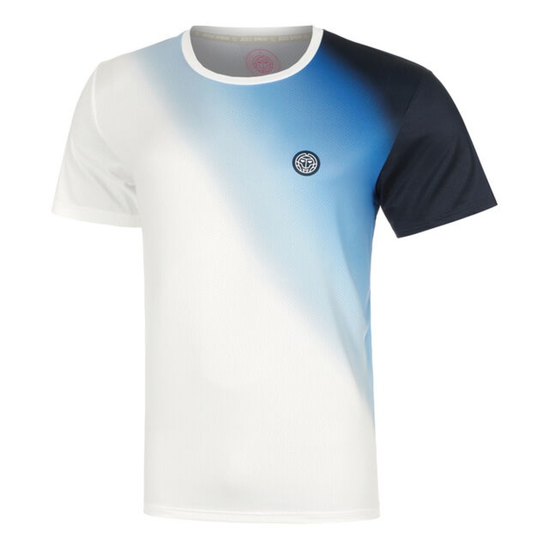 Watercolour T-Shirt Men – White, Blue