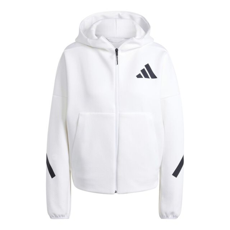 Z.N.E. Zip Hoodie Women – White