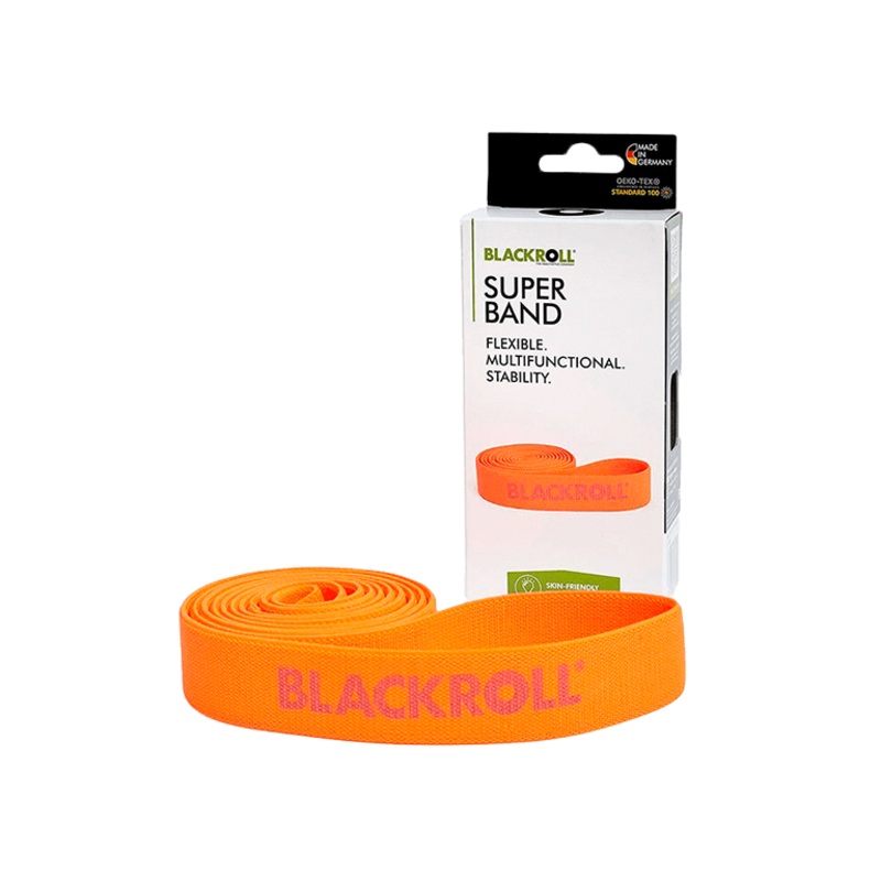 Cinta Larga de Entrenamiento Blackroll Naranja 2025
