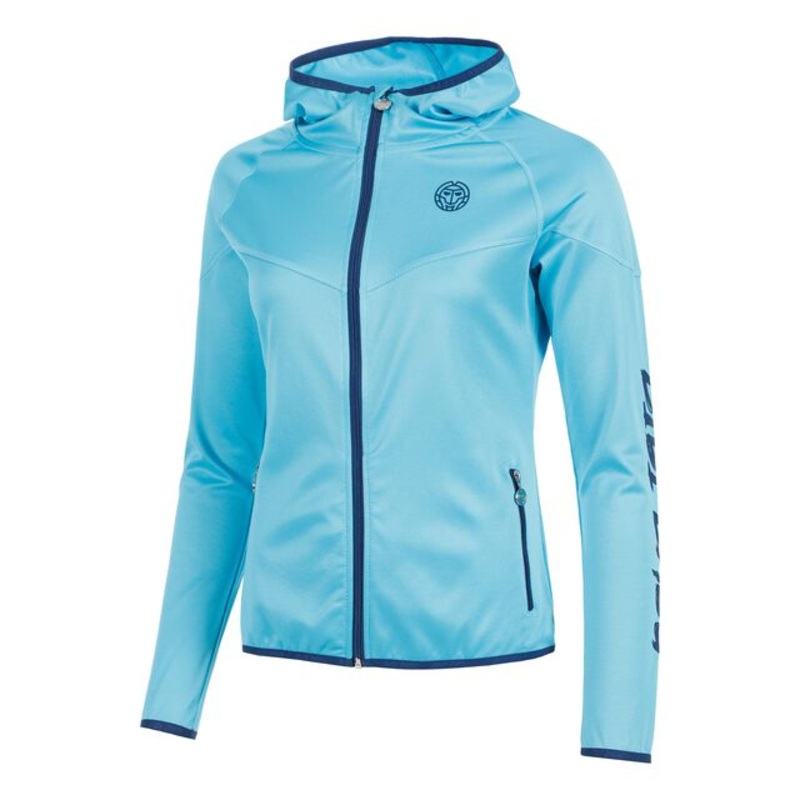 Inga Tech Training Jacket Women – Light Blue, Dark Blue