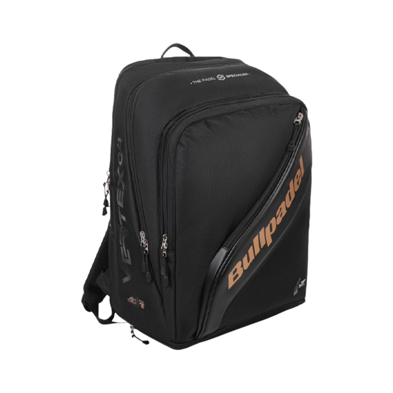 Mochila Bullpadel BPM25007 Vertex Negro 2025 Juan Tello