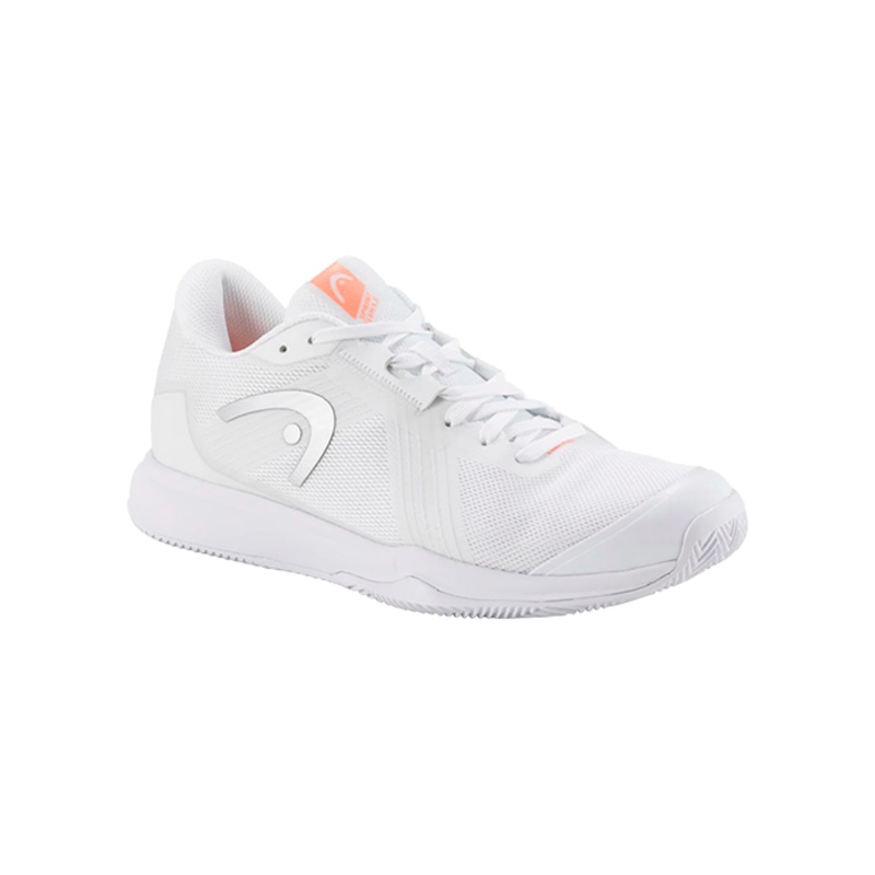 Zapatillas HEAD Sprint Team 4.0 Clay Women White/Coral 2025