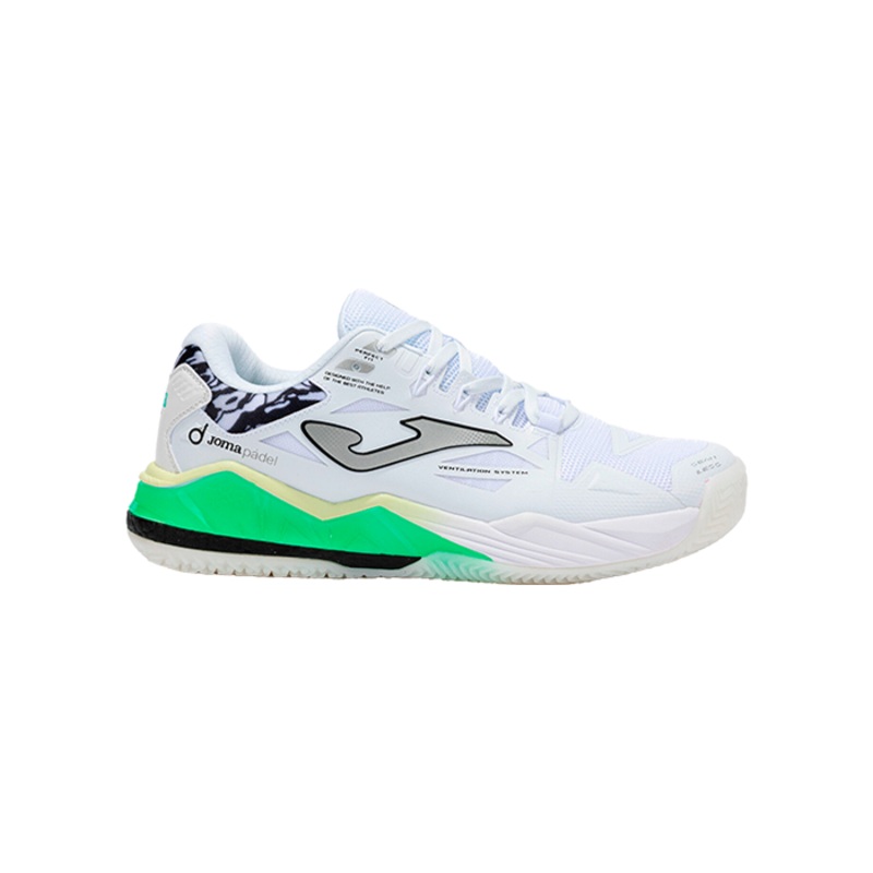 Zapatillas Joma Spin Men 2502 White/Green 2025