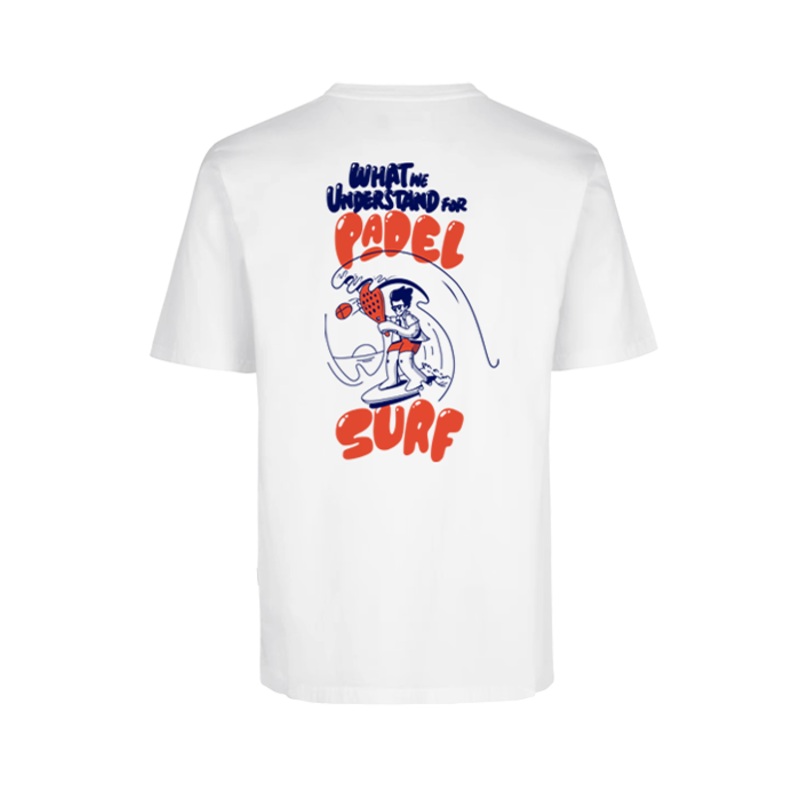 Camiseta Summer Padel Surf White