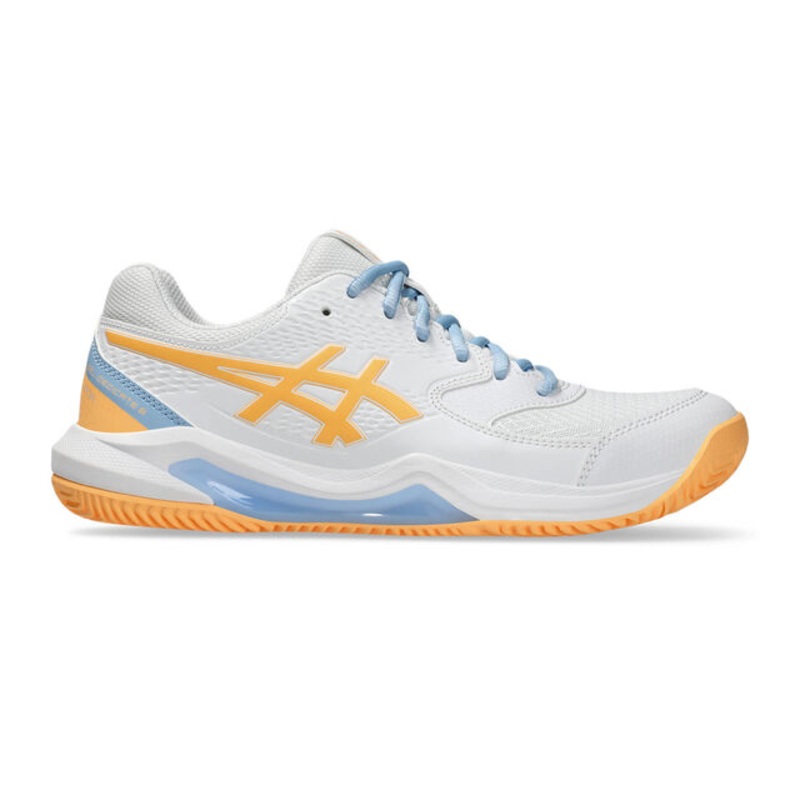 Gel-Dedicate 8 Padel Shoe Women – White, Orange