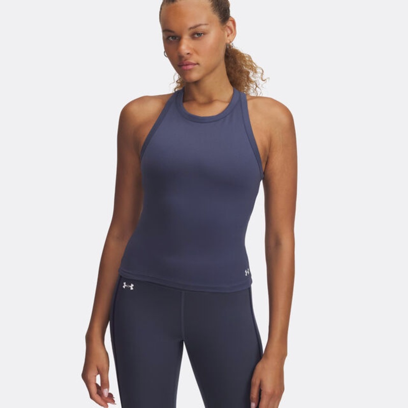 Motion High Neck Tank Top Women – Grey