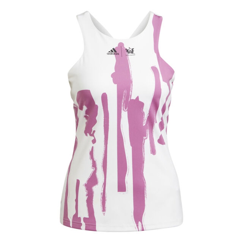 New York Y Tank Top Women – White, Violet