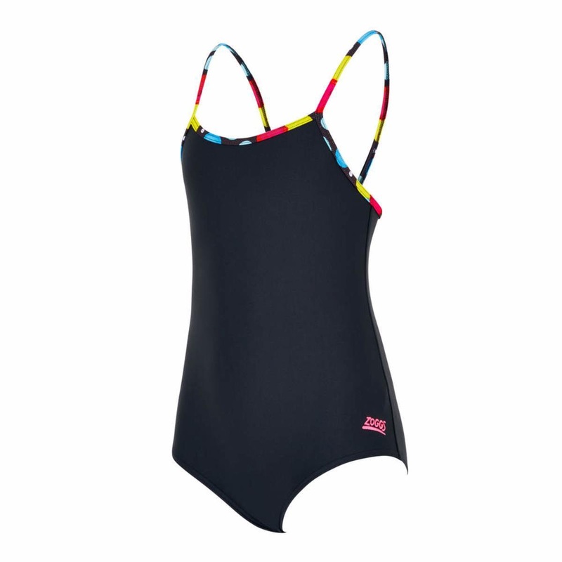 Zoggs Classicback Girls Swimming Costume – Spot Print