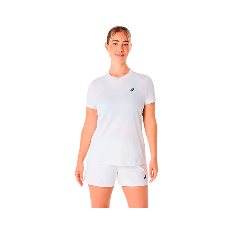 Camiseta Asics Court SS Brilliant White Women 2025