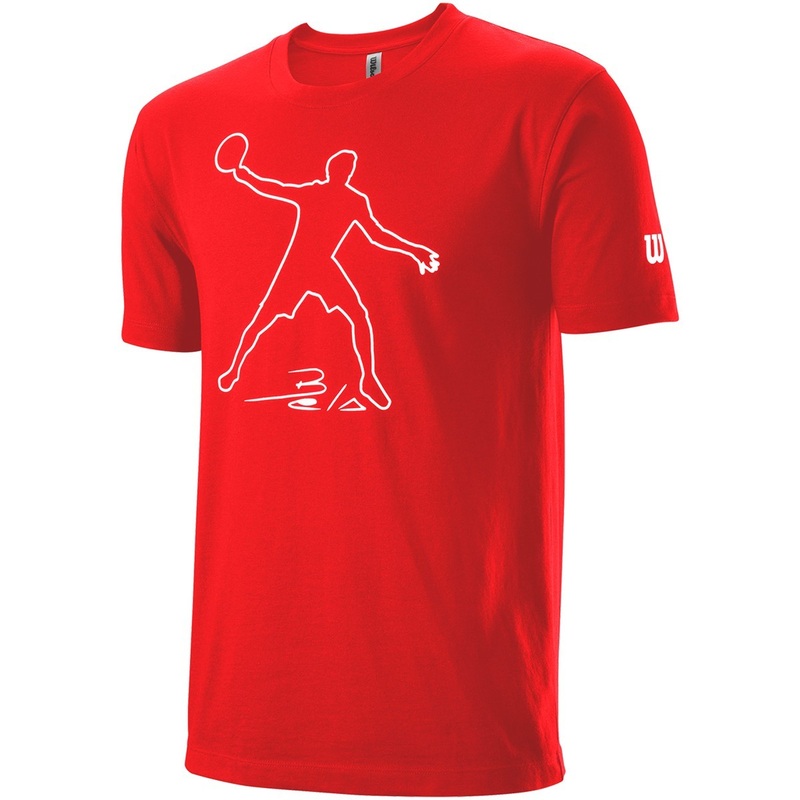Wilson Bela Tech T-shirt – Red