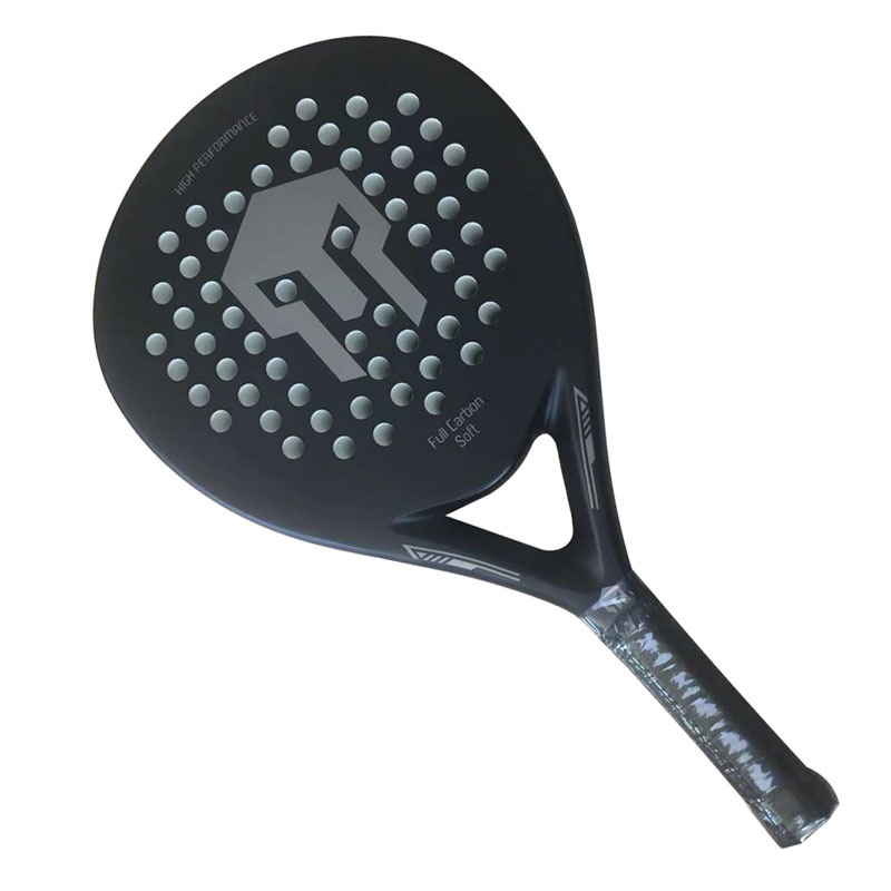 Cheap Price Padel Carbon Fiber Power Pop Tennis Racket Paddleball Racquets Black