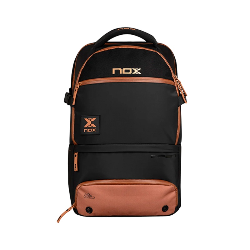 Mochila NOX Luxury Open Series Negro/Marrn