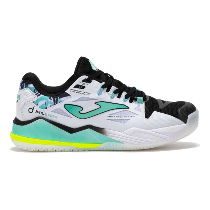 Spin Padel Shoe Men – White, Black