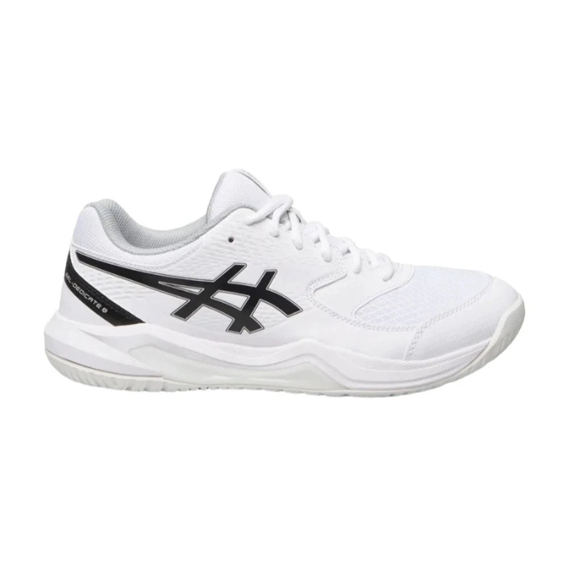 Asics Gel Dedicate 8 Tennis Shoes – White/Black