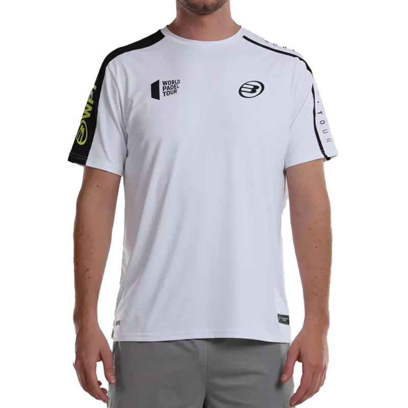 Bullpadel Liron WPT White T-Shirt