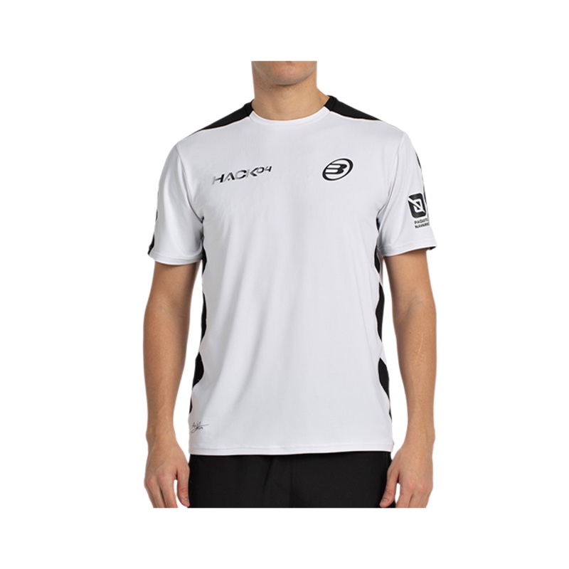 Camiseta Bullpadel Paquito Blanco 2025