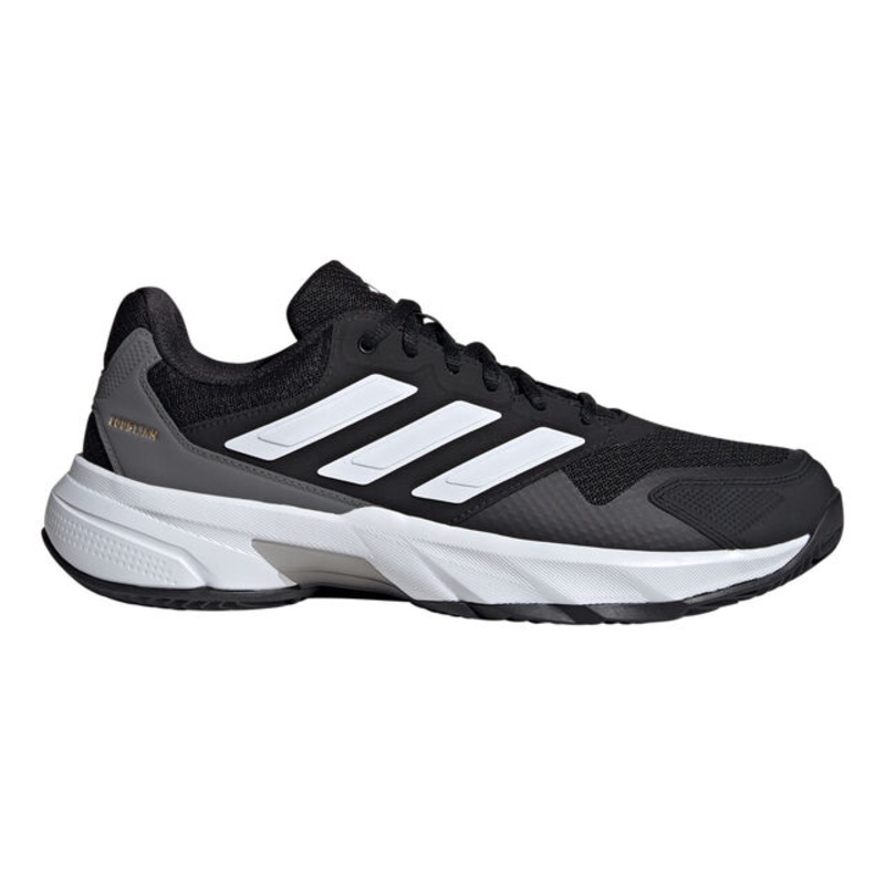 CourtJam Control 3 Clay Court Shoe Men – Black, White