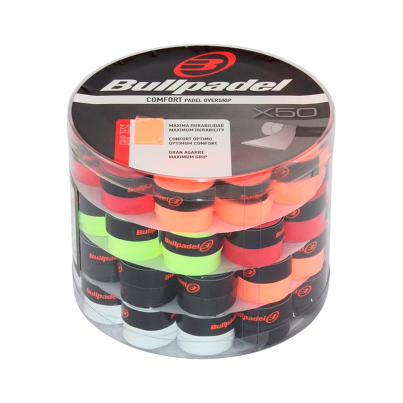 Tambor Overgrips Bullpadel GB-1604 Multicolor (x50)