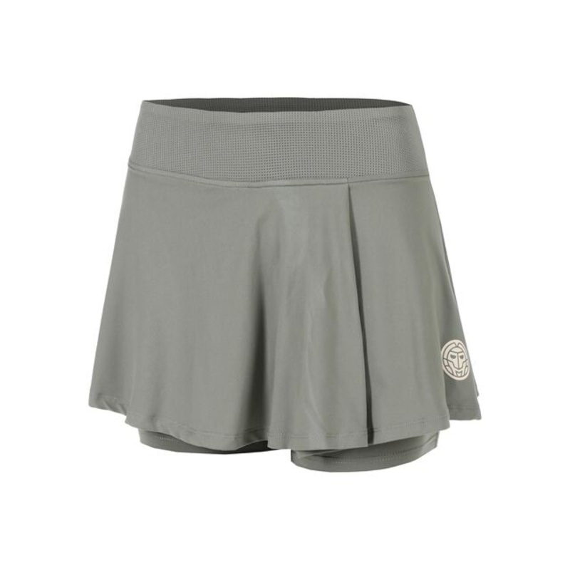 Bubble Wavy Skirt Women – Grey