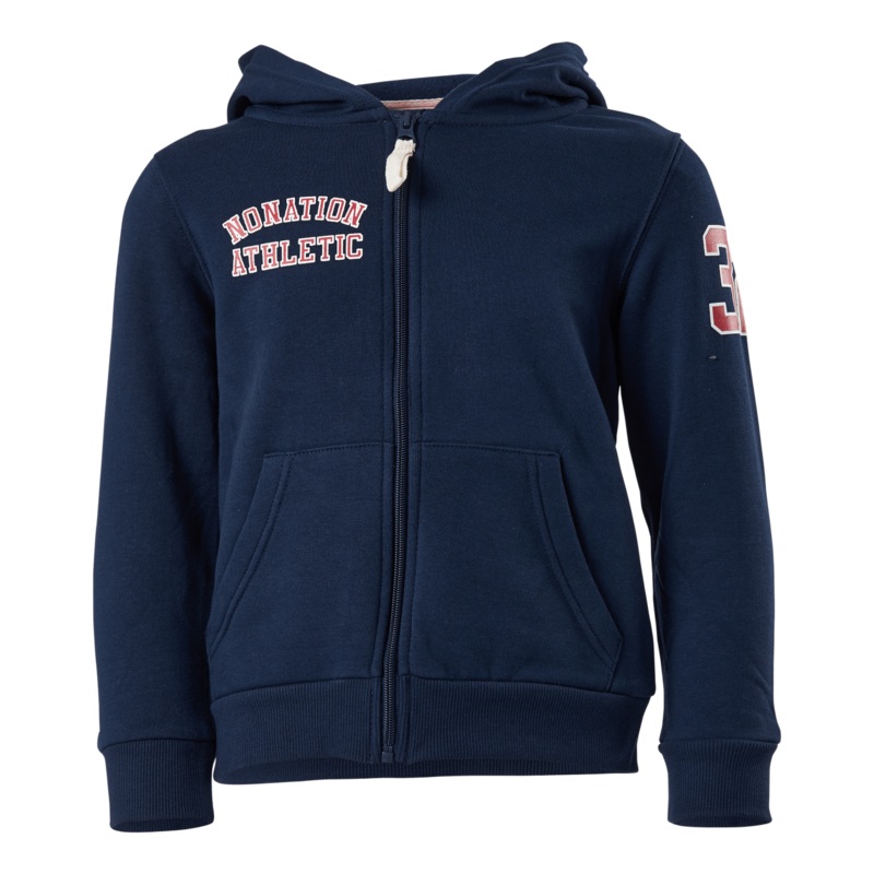 Alpha Full Zip Hood Blue|116|128|140|152|164