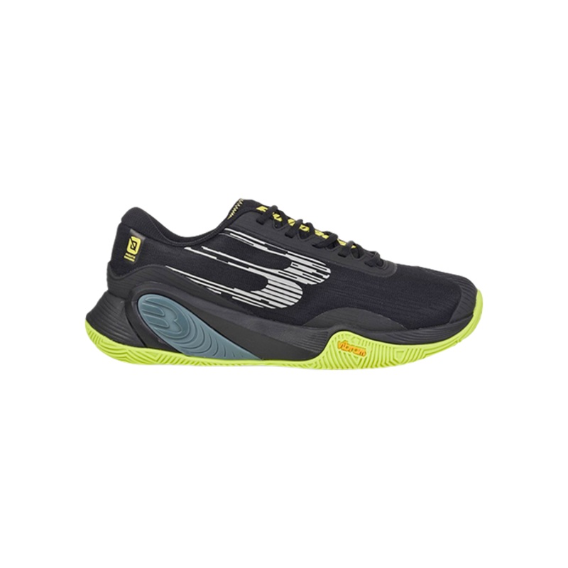 Zapatillas Bullpadel Hack Vibram 25 Negro