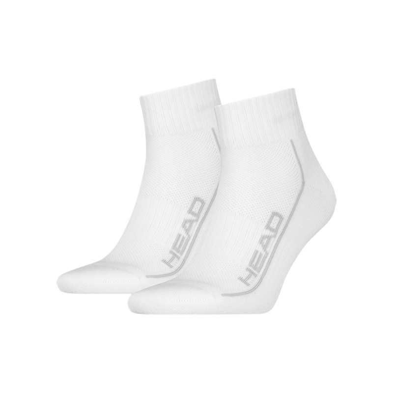 Calcetines HEAD Performance Quarter Blanco (Pack x 2)