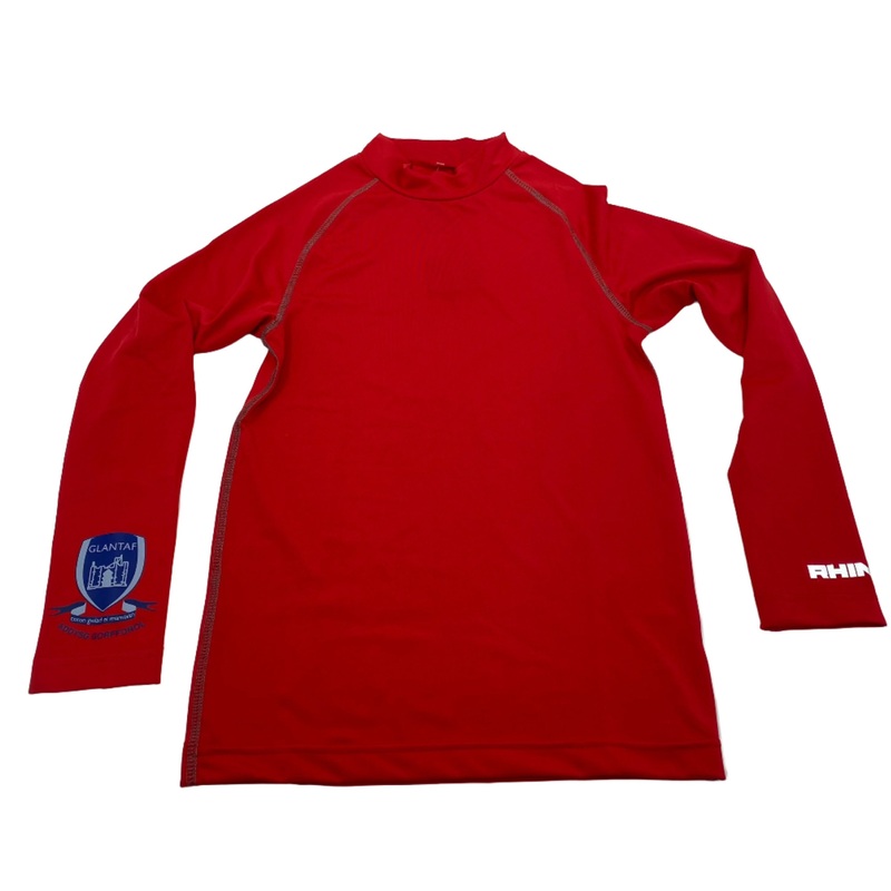 Ysgol Glantaf Baselayer|SY/MY|LY/XLY|XS|S/M|L/XL|RED