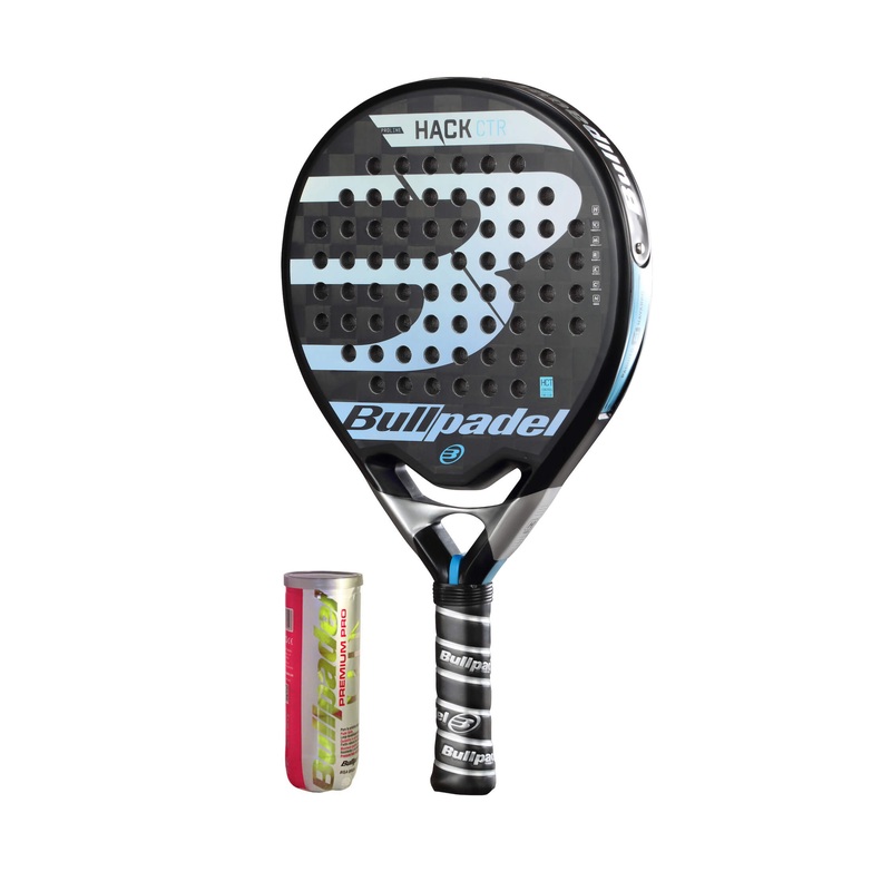 Bullpadel HACK CONTROL + 3-pack bollar p kpet