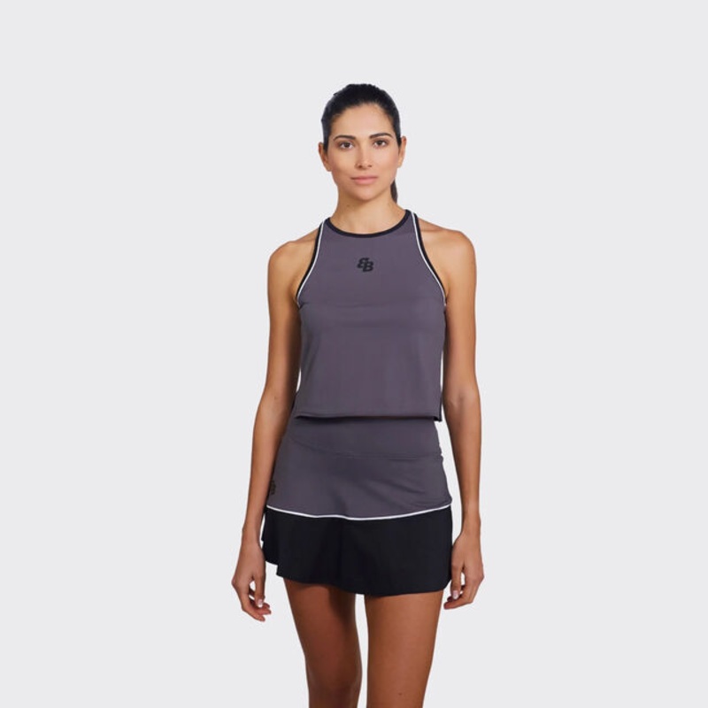 Selene Tank Top Women – Dark Grey