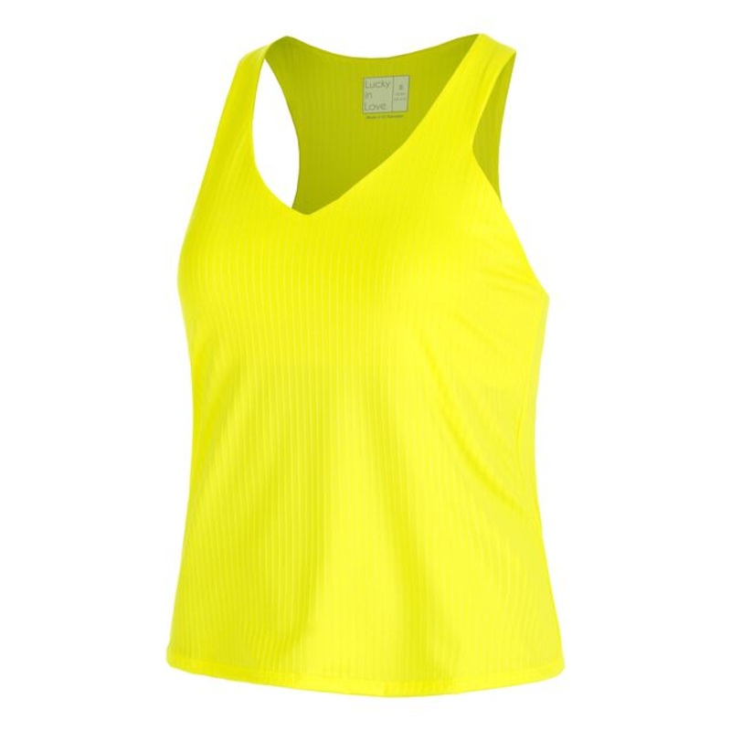Club House Tank Top Women – Yellow