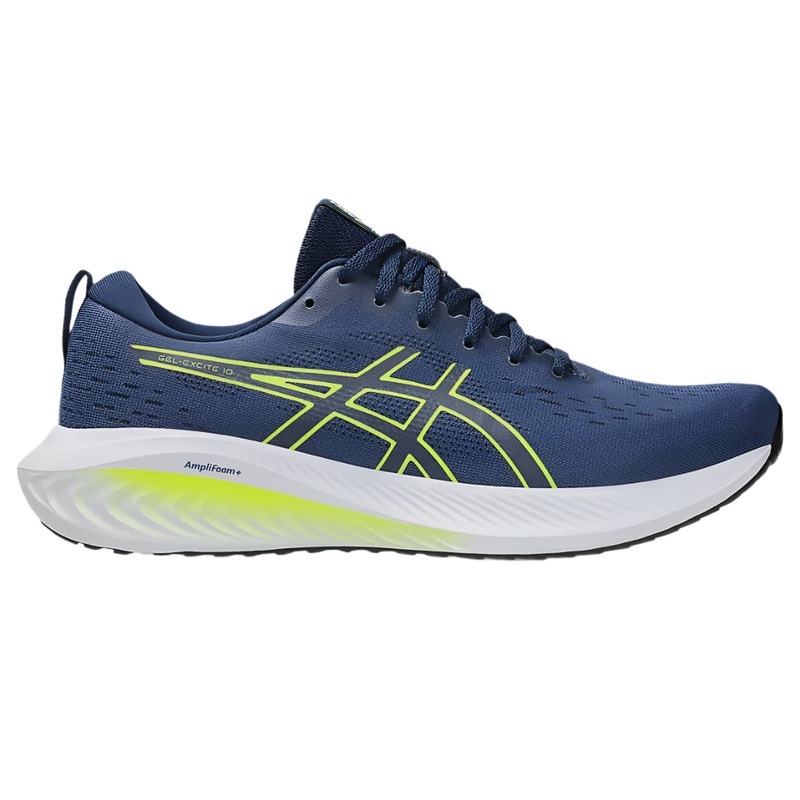 Asics Mens Gel Excite 10 Running Shoes – Blue Expanse/Safety Yellow