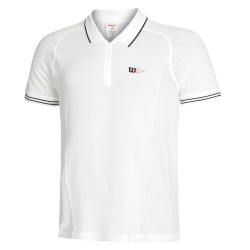 Wilson Seamless Series Polo Shirt White