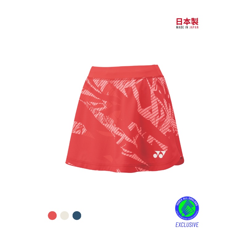 Yonex Women’s Skirt (with inner shorts) 26157YX Tango Red