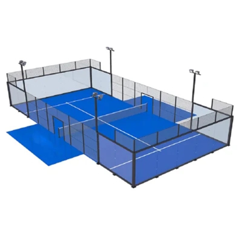 Artificial Grass Factory Prices Blue Green Sports Court Padel Tennis Court