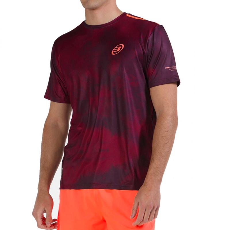 Bullpadel Moare Burgundy T-Shirt
