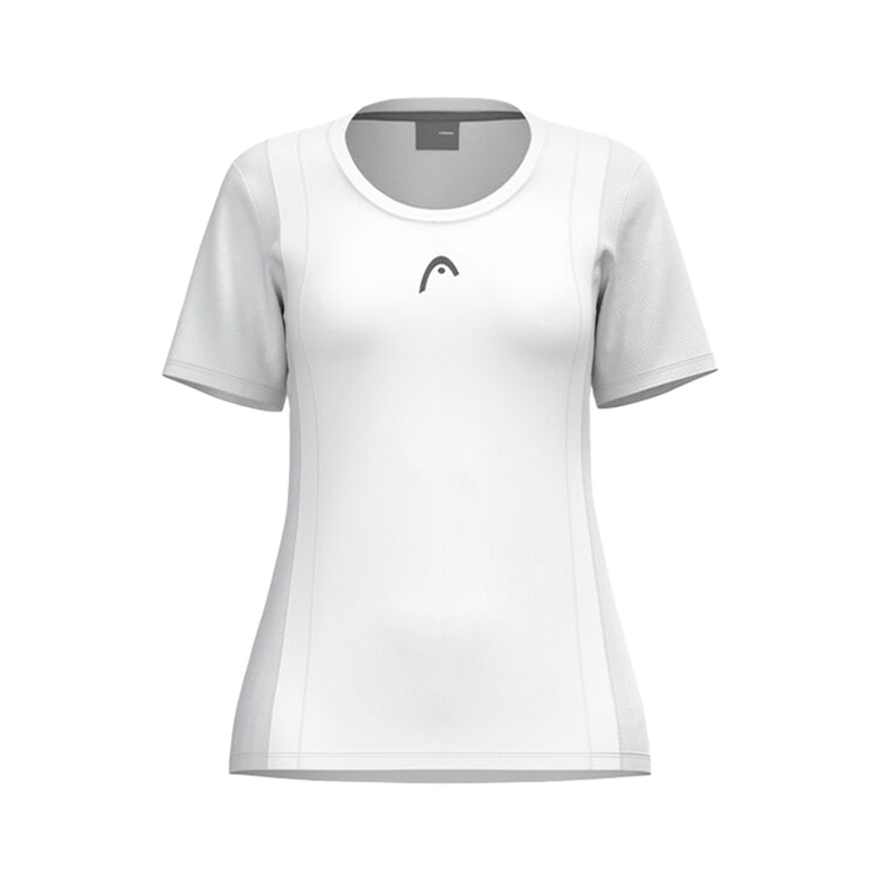 Camiseta HEAD Club 25 Tech Women Blanco 2025