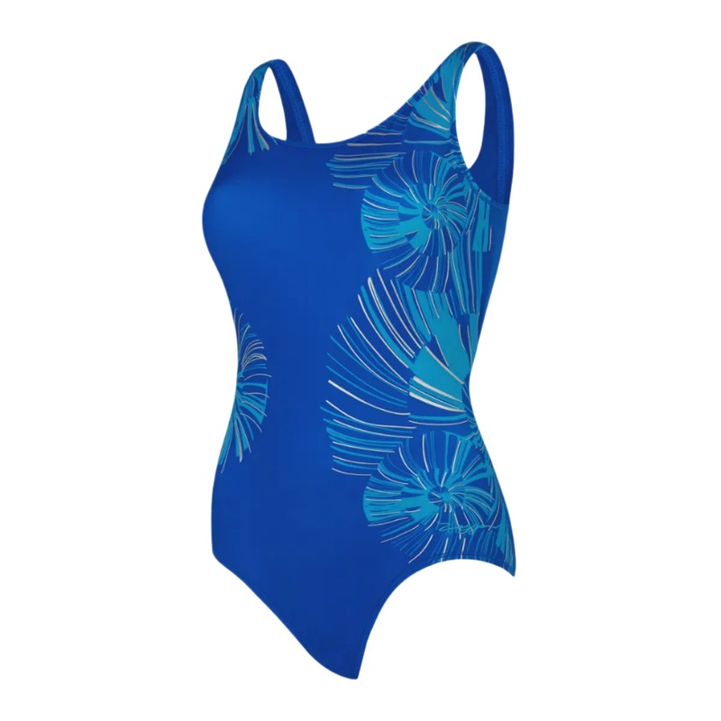 Zoggs Nautilus 32 Scoopback Womens Swimsuit – Blue