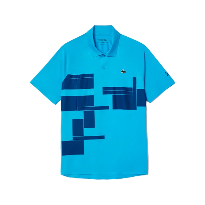 Polo Lacoste Djokovic Azul Claro