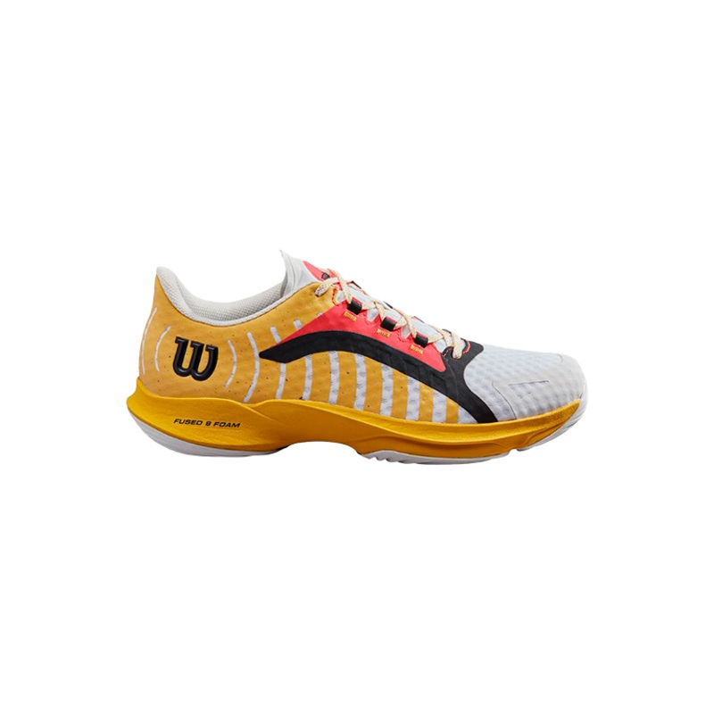 Zapatillas Wilson Hurakn Pro White/OldGold/Fiery 2023