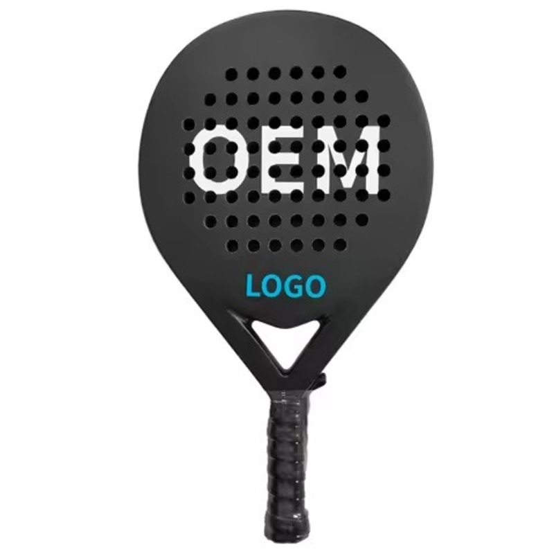 Anxspin Custom Logo ABS Beach Tennis Paddle with 3 EVA Foam Core Balls Pickleball Racquet Badminton Shuttlecock Tennis Ball Racket for Practice and Play