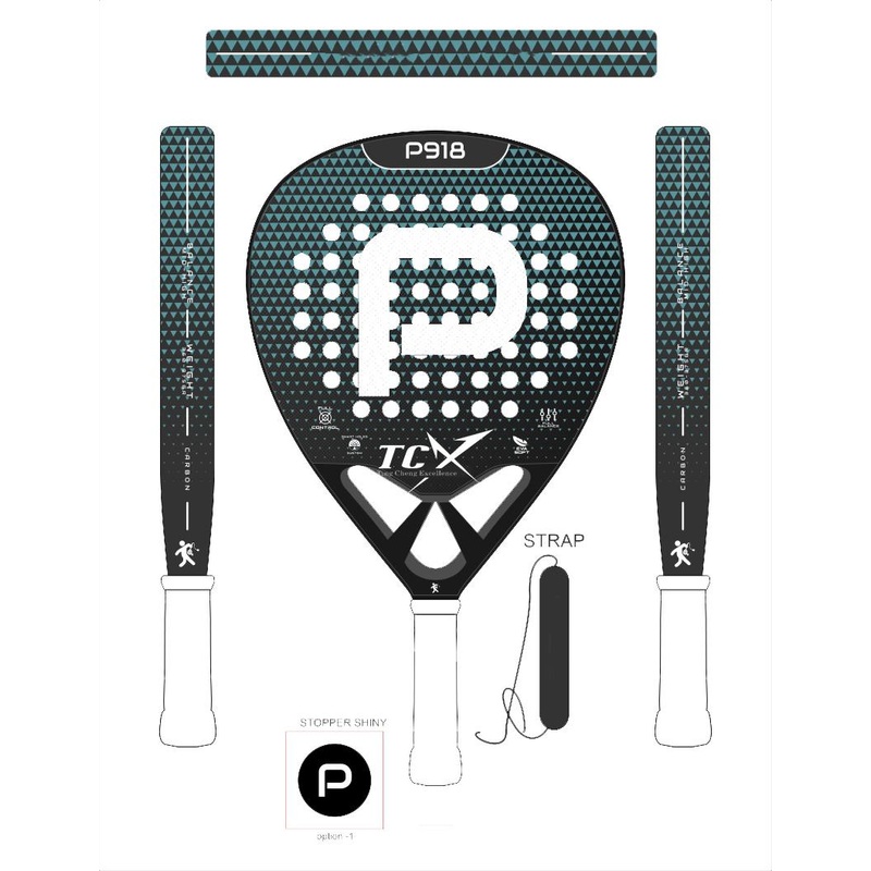 Tennis Paddle Glass Fiber Power Lite Pop EVA Foam Beach Padle Paddleball Tennis Racket 2022 New