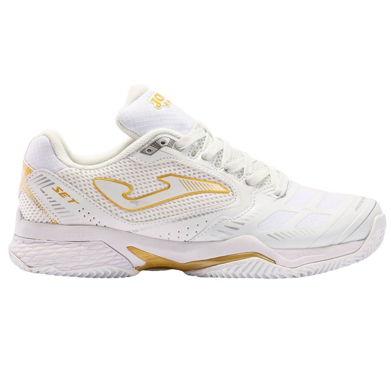 Zapatilla Joma T.Set Lady 2202 Blanco Dorado