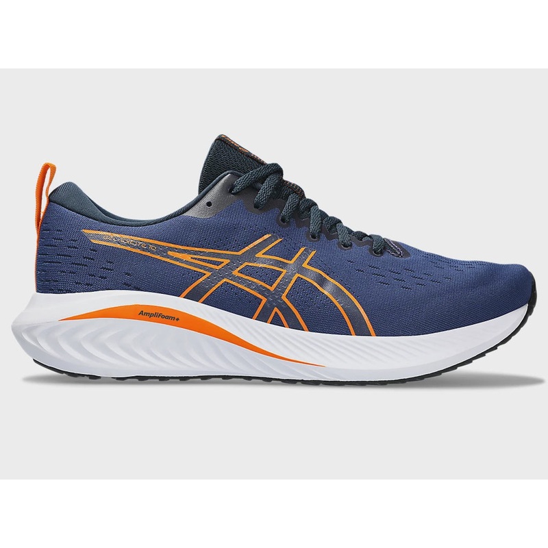 Asics Men’s Gel Excite 10 Running Shoes – Deep Ocean/Orange