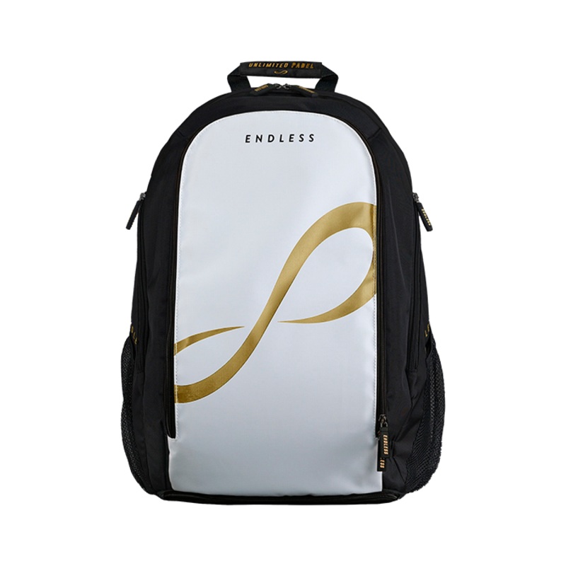 Mochila Endless Icon Blanco/Dorado