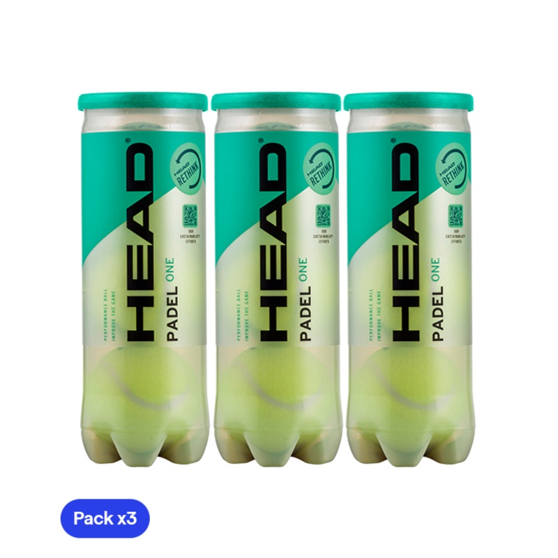 Pelotas HEAD One (Pack x3)