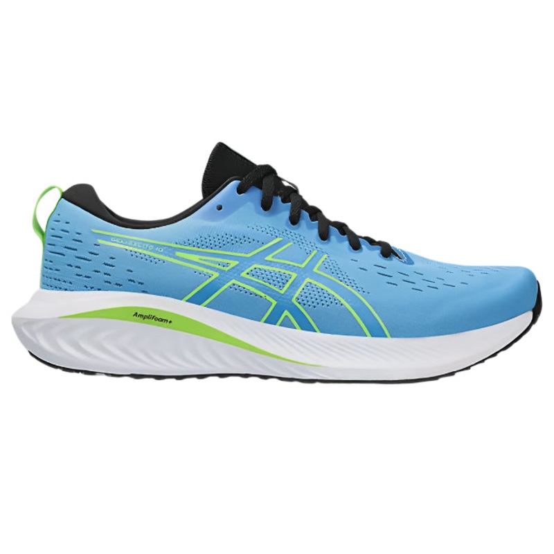Asics Gel Excite 10 Mens Running Shoe –  Waterscape/Electric Lime