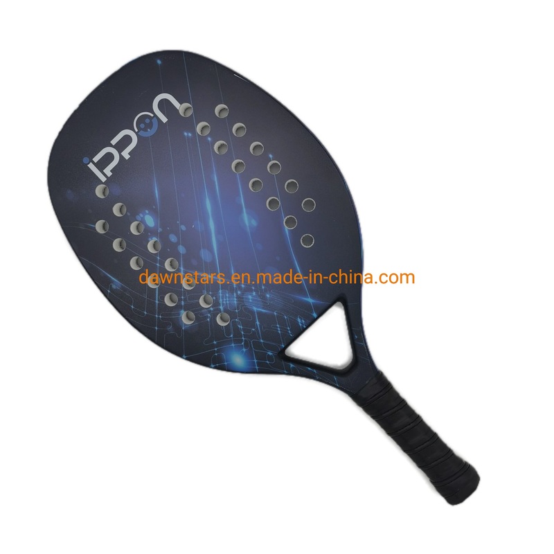 Beach Tennis Racket Carbon Fiber+Glass Fiber Customized Shape